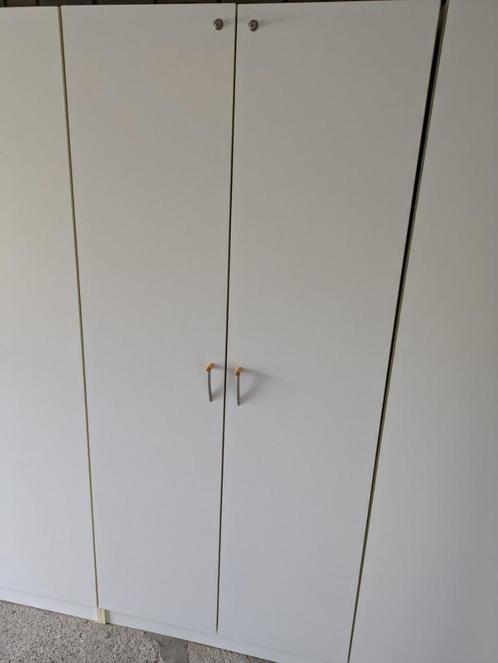Opbergkasten wit (4x), Huis en Inrichting, Kasten | Roldeurkasten en Archiefkasten, Zo goed als nieuw, 150 tot 200 cm, 50 tot 100 cm