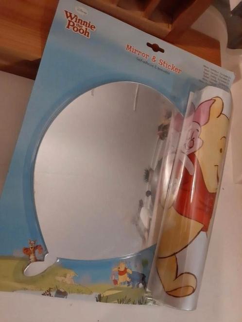 Winnie the Pooh ballon spiegel en stickers.(Nieuw), Verzamelen, Diddl, Nieuw, Knuffel, Ophalen of Verzenden