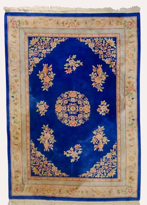Groot oosters tapijt Aubusson 330x215 wollen vloerkleed, Huis en Inrichting, Stoffering | Tapijten en Kleden, Zo goed als nieuw