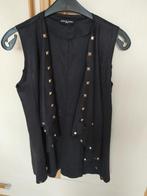 sportieve zwarte hes met studs valt als maat S/M, Verzenden, Zwart, Zo goed als nieuw, Maat 36 (S)