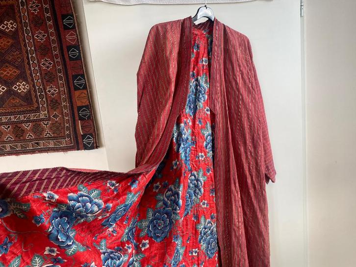Chapan / traditionele kaftan mannenjas Turkmenistan, Antiek en Kunst, Antiek | Kleding en Accessoires, Dames, Heren, Ophalen of Verzenden