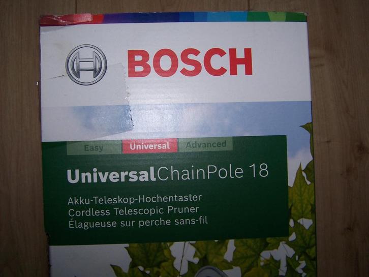 Bosch telescopische accusnoeischaar kettingzaag 18V zgan, Tuin en Terras, Snoeischaren, Zo goed als nieuw, Minder dan 20 mm, Ophalen of Verzenden