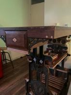 Custom mancave rustieke hangtafel, Huis en Inrichting, Tafels | Statafels, Ophalen, Zo goed als nieuw