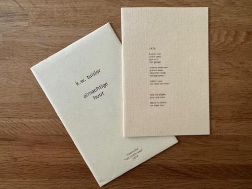 Debuut Wiel Kusters (K.W. Tuisler - 1974), Boeken, Literatuur, Nieuw, Nederland, Ophalen of Verzenden