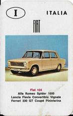 K7 autokaartje fiat 124, Ophalen of Verzenden, Zo goed als nieuw, Auto's