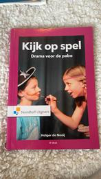 Holger de Nooij - Kijk op spel, Ophalen of Verzenden, Zo goed als nieuw, Holger de Nooij, Nederlands