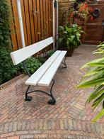 Oude hardhouten Parkbank!, Tuin en Terras, Ophalen of Verzenden, Zo goed als nieuw, Hout