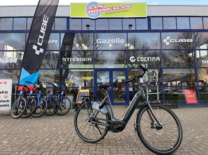 GAZELLE Grenoble C5 HMB Dames Anthracite Grey 49cm 2023, Fietsen en Brommers, Elektrische fietsen, Nieuw, Gazelle, 47 tot 51 cm