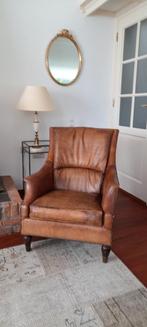 Leren fauteuiltje, Ophalen, Gebruikt, Klassiek, 75 tot 100 cm