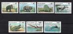 (PREHISTORISCHE DIEREN) Nicaragua Mi. 2775/2781 gestempeld, Postzegels en Munten, Ophalen of Verzenden, Gestempeld, Dier of Natuur