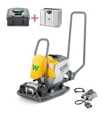 EXCLUSIEVE AANBIEDING! Wacker Neuson APS 1135e trilplaat set beschikbaar voor biedingen