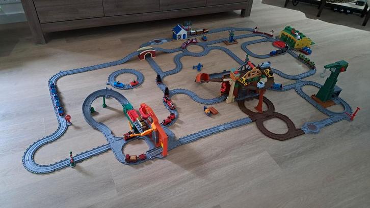 Thomas de Trein Baan - Complete Set!, Kinderen en Baby's, Speelgoed | Duplo en Lego, Gebruikt, Duplo, Complete set, Ophalen
