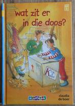 Wat zit er in die doos  - AVI 1 - Groep 3 - Claudia de Boer, Boeken, Kinderboeken | Jeugd | onder 10 jaar, Ophalen of Verzenden