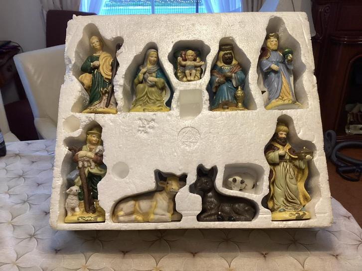 Kerststal figuren set, Diversen, Kerst, Ophalen