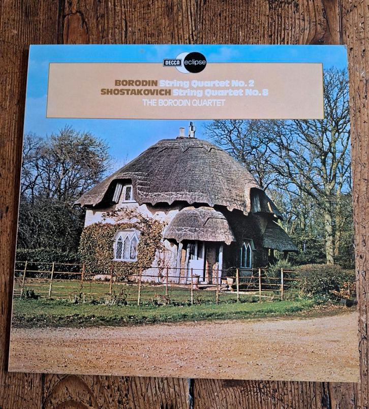 Shostakovich-Borodin Quartet-String Quartet No. 2 & 8, Cd's en Dvd's, Vinyl | Klassiek, Zo goed als nieuw, Romantiek, Kamermuziek