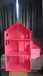 poppenhuis barbiehuis   ROZE, Zo goed als nieuw, Ophalen, Barbie