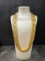 Prachtige 14 , 18 en 21k gouden figaro kettingen, Ophalen of Verzenden, Zo goed als nieuw, Goud