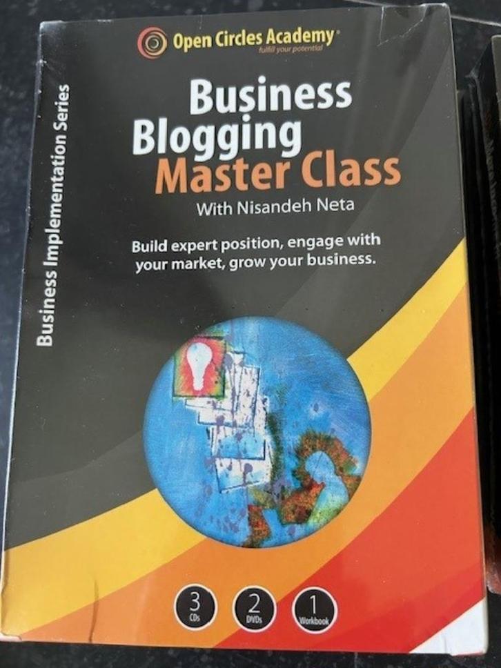 Business Blogging - Master class- Open Circles NEW!!, Boeken, Advies, Hulp en Training, Nieuw, Ophalen of Verzenden