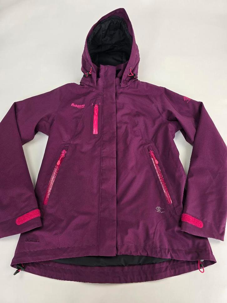 Bergans tussenjas Paars Dames S, Kleding | Dames, Jassen | Zomer, Gedragen, Paars, Ophalen of Verzenden
