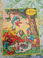 Vintage Mulder Kinderpuzzel - Eendjes Picknick, Ophalen of Verzenden, 10 tot 50 stukjes, Gebruikt, 2 tot 4 jaar