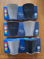 Nieuw: 6 DURALEX PICARDIE soft touch/frosted matte glazen, Glas of Glazen, Nieuw, Ophalen of Verzenden, Glas