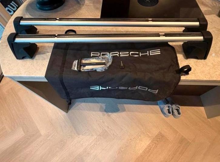 Originele Porsche Macan Dakdragers (2018-2024), Auto diversen, Dakdragers, Zo goed als nieuw, Ophalen of Verzenden