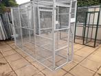 Grbruikte Aluminium voliere met.sluis, Ophalen, Gebruikt, Aluminium, Volière
