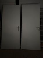 2 stuks opdekdeuren Svedex 93x231,5cm, Doe-het-zelf en Verbouw, Deuren en Horren, Ophalen of Verzenden, Zo goed als nieuw, Binnendeur
