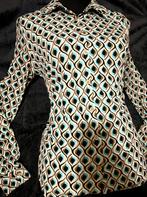 Kleurrijke Travel Blouse - Maat L, Kleding | Dames, Ophalen of Verzenden, Zo goed als nieuw, Maat 42/44 (L), Blauw