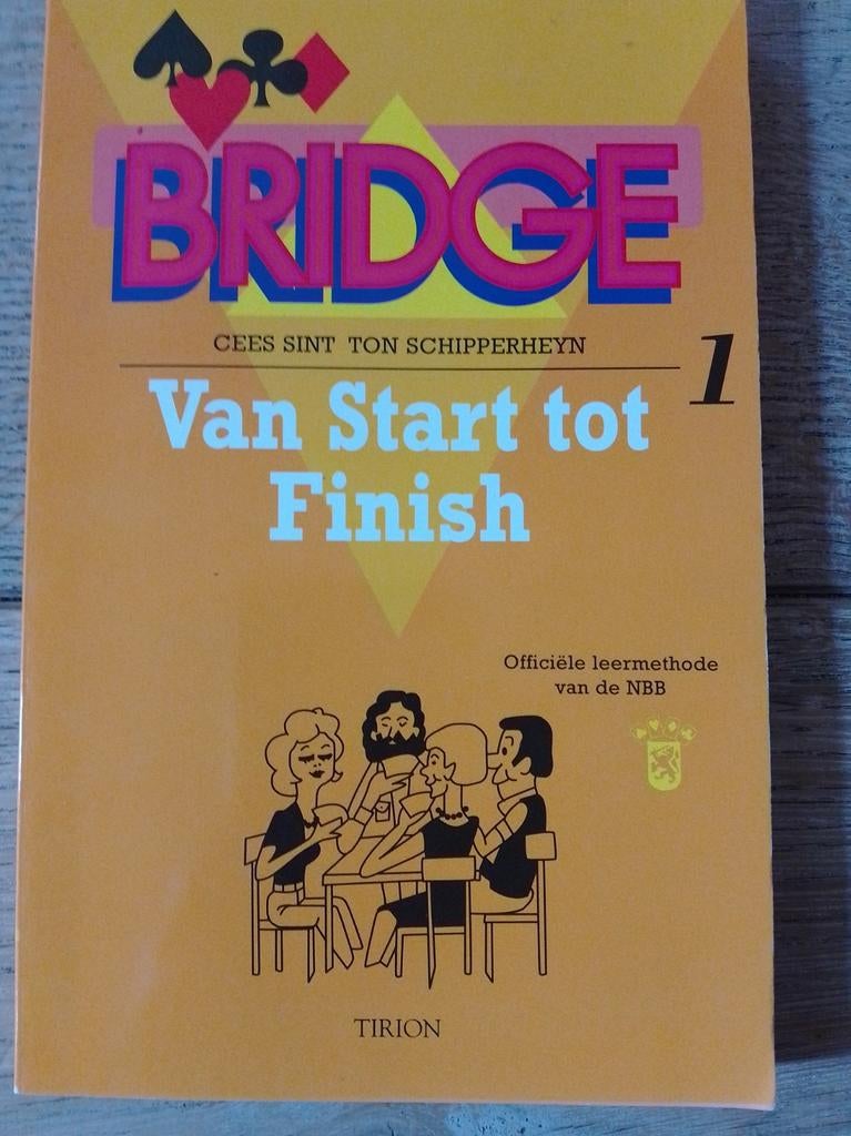 NBB Bridge Leermethode - Van Start tot Finish, Ophalen of Verzenden, Zo goed als nieuw, Niet van toepassing, Cees Sint Ton Schipperheyn