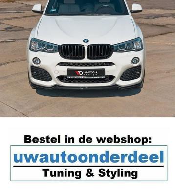 Maxton Design Spoiler Voorspoiler Lip Splitter Voor Bmw X3 F beschikbaar voor biedingen