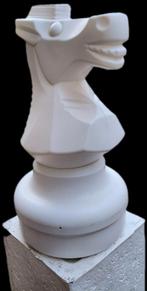 Schaakstuk Paard 45 cm plus zuil, Tuin en Terras, Tuinbeelden, Ophalen, Gebruikt, Kunststof