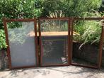 Houten frame voor horgaas 3 stuks in één koop - hardhout, Doe-het-zelf en Verbouw, Deuren en Horren, Ophalen, 80 tot 100 cm