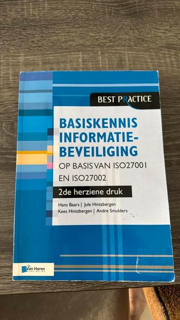 Te koop: Basiskennis Informatiebeveiliging beschikbaar voor biedingen