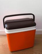 Vintage oranje Curver koelbox  | jaren zeventig, Ophalen of Verzenden, Zo goed als nieuw, Koelbox, Koelelement