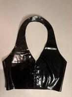 Korset Top / Latex / Maat S, Kleding | Dames, Verzenden, Zwart, BH