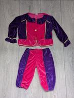 Roze met paars pieten pak - Maat 122/128, Diversen, Sinterklaas, Ophalen of Verzenden, Gebruikt