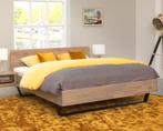 Ledikanten massief geolied eiken hout / Dreambedden, Ophalen of Verzenden, Nieuw, Zwart