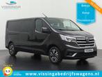 Renault Trafic T29 2.0 dCi L2H1 170 pk Extra EDC Dubbele Cab, Auto's, Stof, 4 cilinders, Met garantie (alle), Zwart