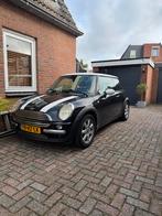 Mini 1.6 16V Cooper 2002 Zwart, Auto's, Mini, Voorwielaandrijving, 1025 kg, 15 km/l, 4 cilinders