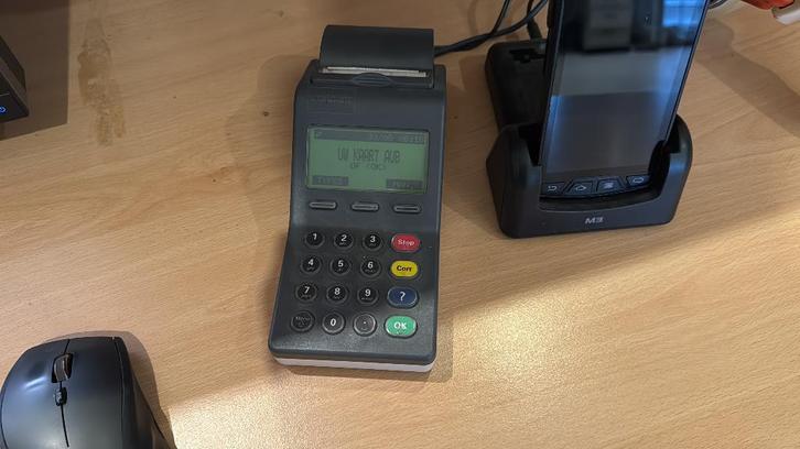 Pin-apparaat incl. Merchant unit, Verzamelen, Elektronische Apparatuur, Overige typen, Ophalen