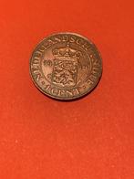 1 cent Nederlands Indië 1919, Postzegels en Munten, Munten | Nederland, Ophalen, Koningin Wilhelmina, 1 cent, Losse munt