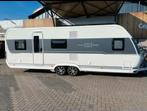 Hobby 650 kmfe deluxe caravan. Met Mover, Airco & Fietsenrek, Caravans en Kamperen, Caravans, Kachel, Hobby, Frans bed, Particulier
