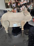 Houten varken, Verzamelen, Ophalen of Verzenden, Nieuw, Dier
