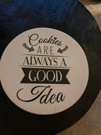 Riviera maison koektrommel, Huis en Inrichting, Woonaccessoires | Onderzetters, Ophalen of Verzenden, Zo goed als nieuw, Glas of Kopje