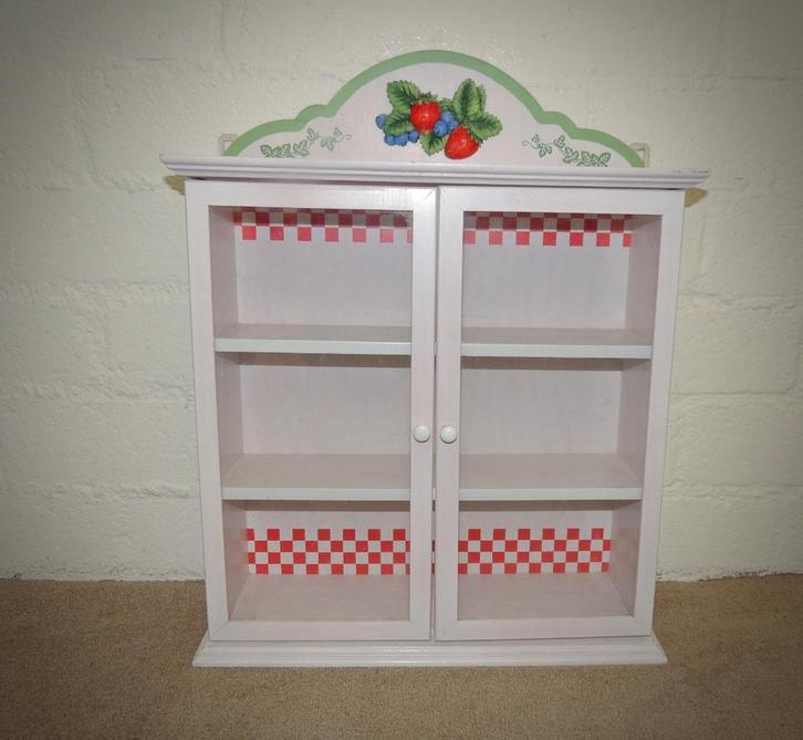 Origineel vitrinekastje, Huis en Inrichting, Woonaccessoires | Overige, Gebruikt, Ophalen of Verzenden