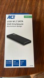 ACT M.2 SATA SSD enclosure, USB 3.2 Gen1, Computers en Software, Harde schijven, Nieuw, Ophalen of Verzenden, ACT, Laptop