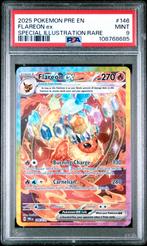 Pokemon Flareon ex #146 - Prismatic Evolutions - PSA 9, Ophalen of Verzenden, Zo goed als nieuw, Losse kaart