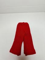 Vintage Barbie Rode Gebreide Broek 1980/90, Verzamelen, Ophalen of Verzenden