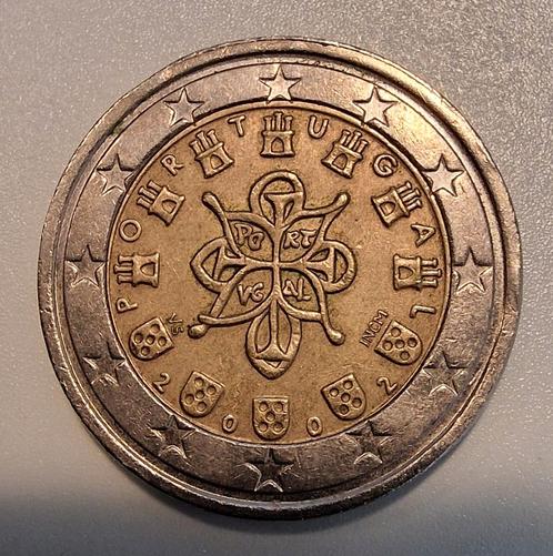 2 Euro Portugal 2002 - Misprint/ misdruk!, Postzegels en Munten, Munten | Europa | Euromunten, Losse munt, 2 euro, Portugal, Ophalen of Verzenden